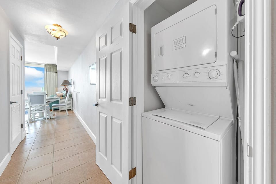 Washer and dryer