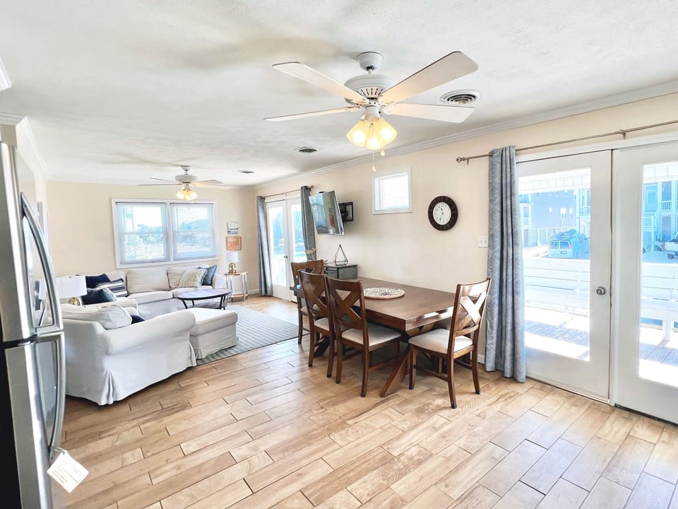 bright gathering space for family fun!