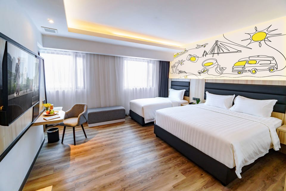 Executive Room (Yello Urban Xtra) | In-room safe, desk, cribs (free), WiFi (free)