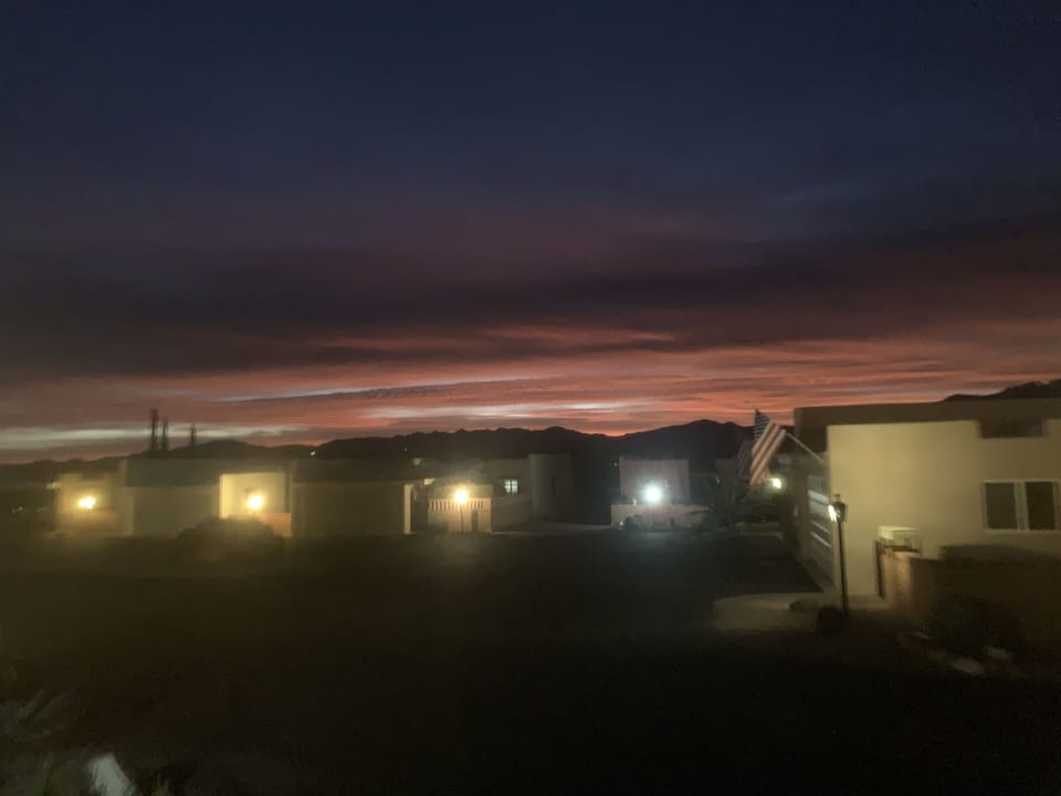 Sunrises are stunning, too