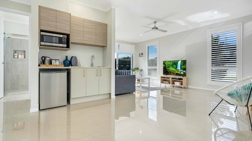Family 1 space - lounge, kitchenette & bath with 2 bedrooms - can be closed off 