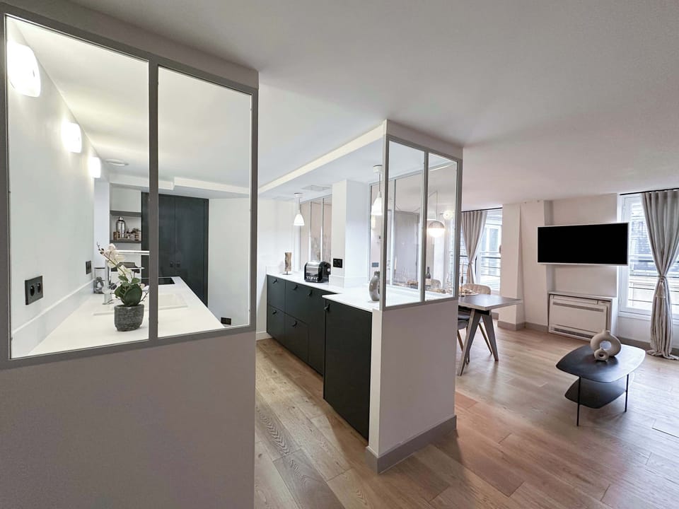 Immerse yourself in the charm of a completely renovated space, meticulously designed by an interior architect