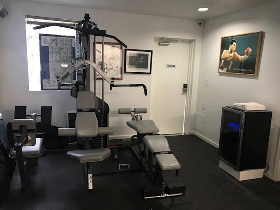 Gym right on the property!