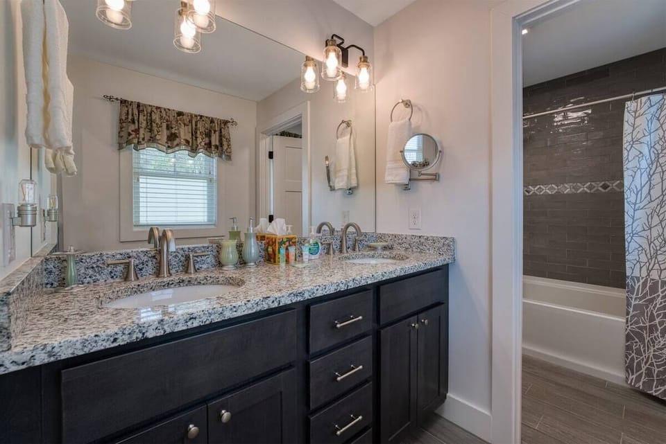 Primary Bathroom with Dual Sinks