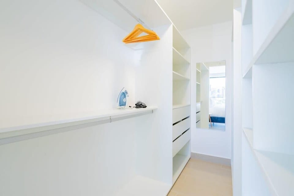Equipped closet