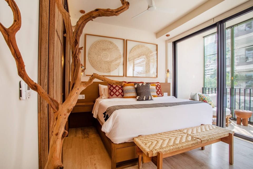 Comfortable king-size bed