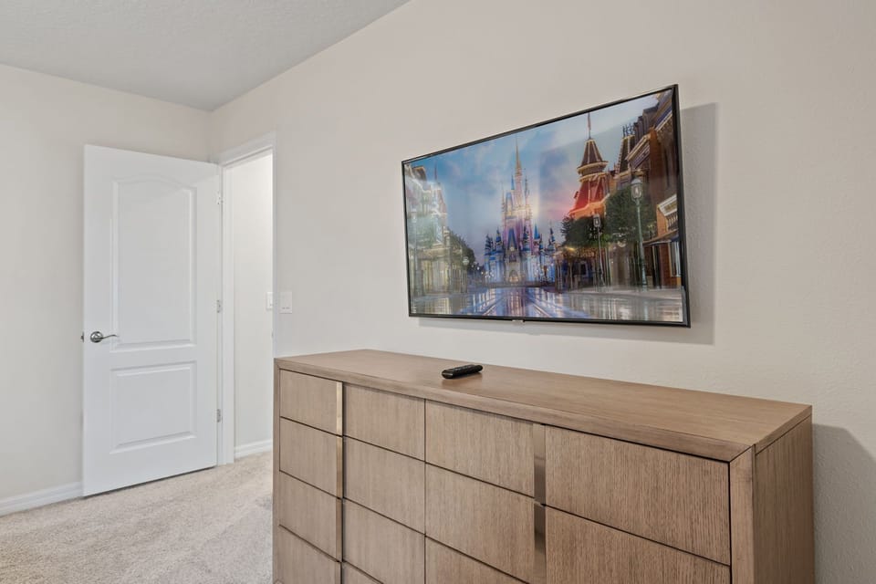 King Suite, complete with a 50" Smart TV for your entertainment.