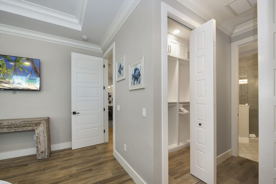 Primary  closet
