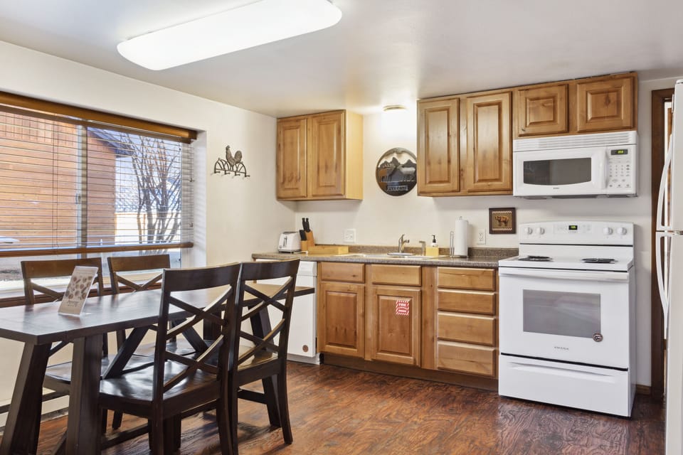 Dining Area and Kitchen