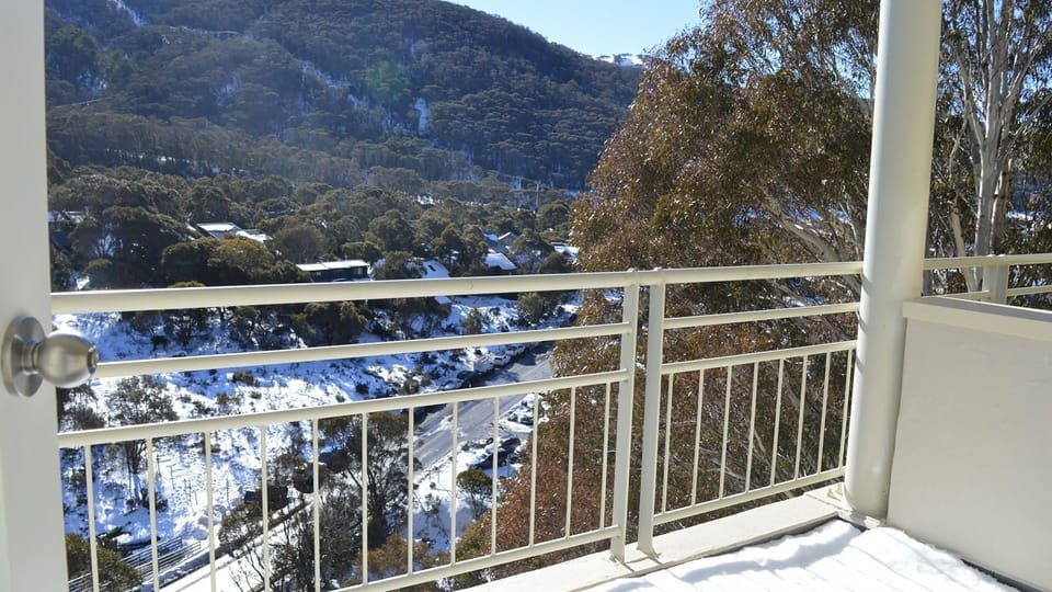 Balcony View in Winter