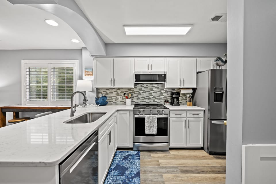 The family chef will love this updated kitchen!