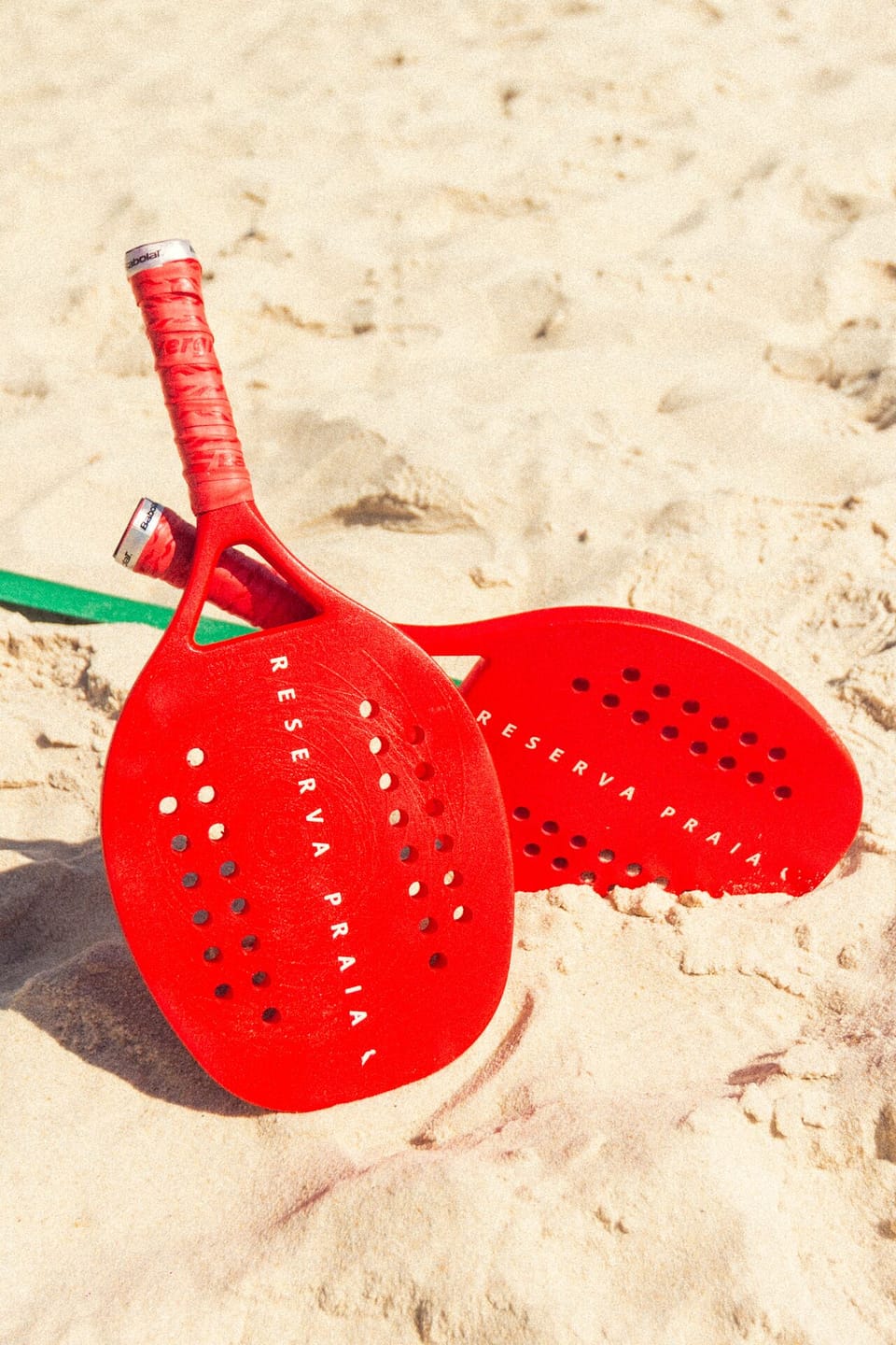 On the beach, white sand, sun loungers, beach umbrellas