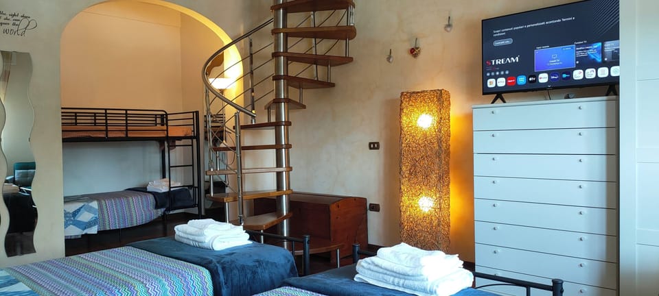 Apartment | Blackout drapes, free WiFi, bed sheets