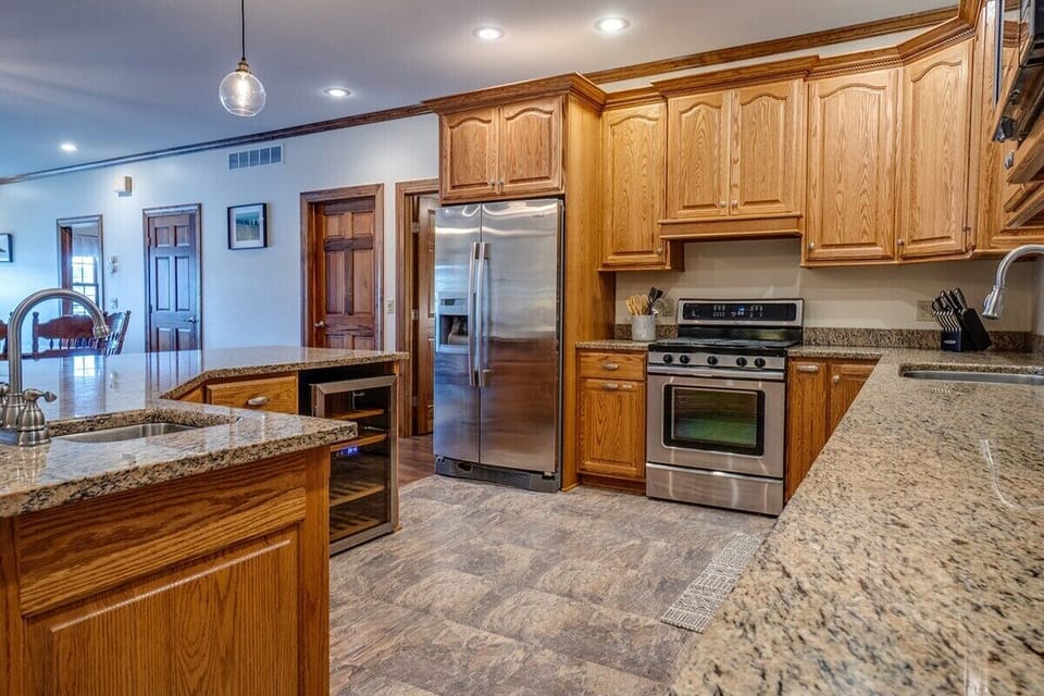 Kitchen work spaces