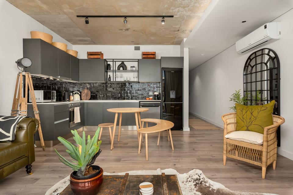 Luxury Apartment | Living area | 40-inch flat-screen TV with cable channels, Netflix, streaming services
