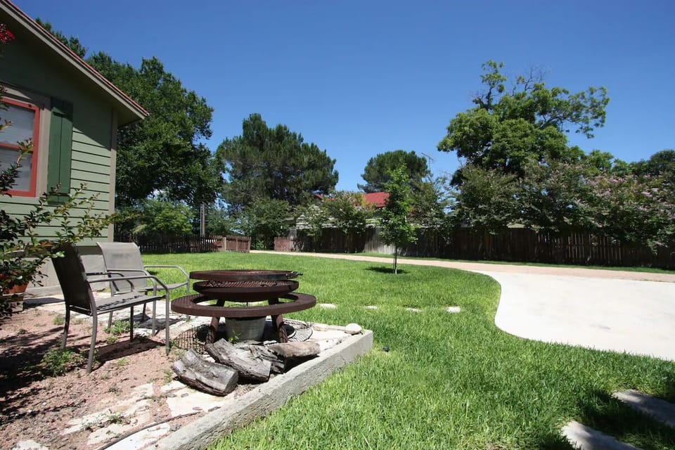 back yard