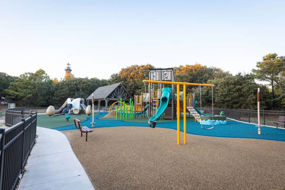 Historic Corolla Park features a fun playground for all ages.