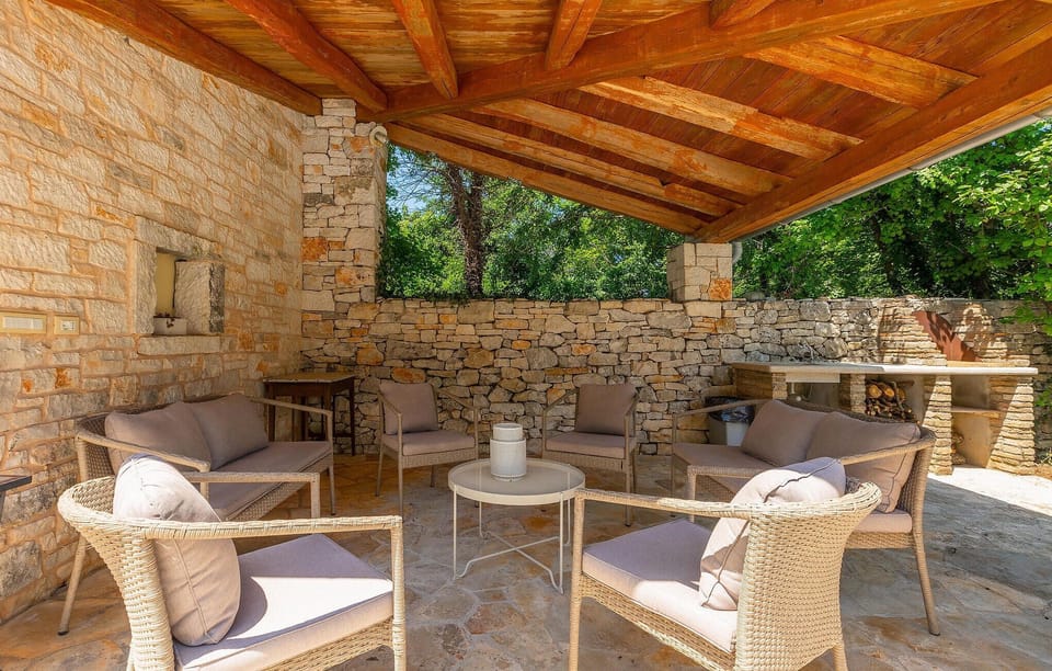 outside