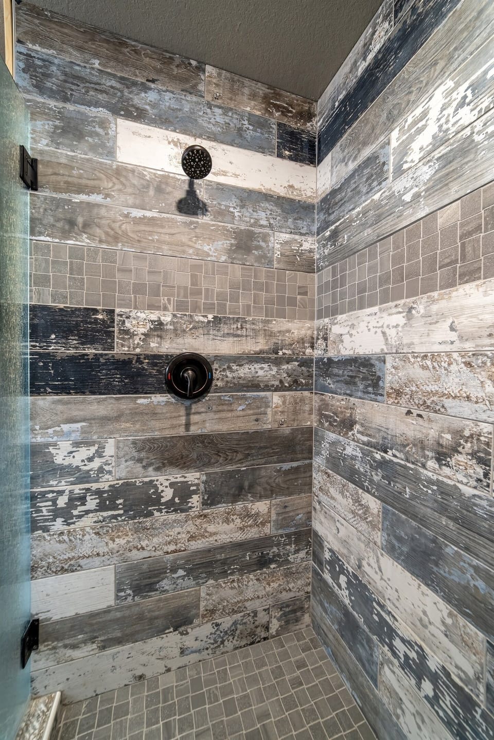 Spacious shower
