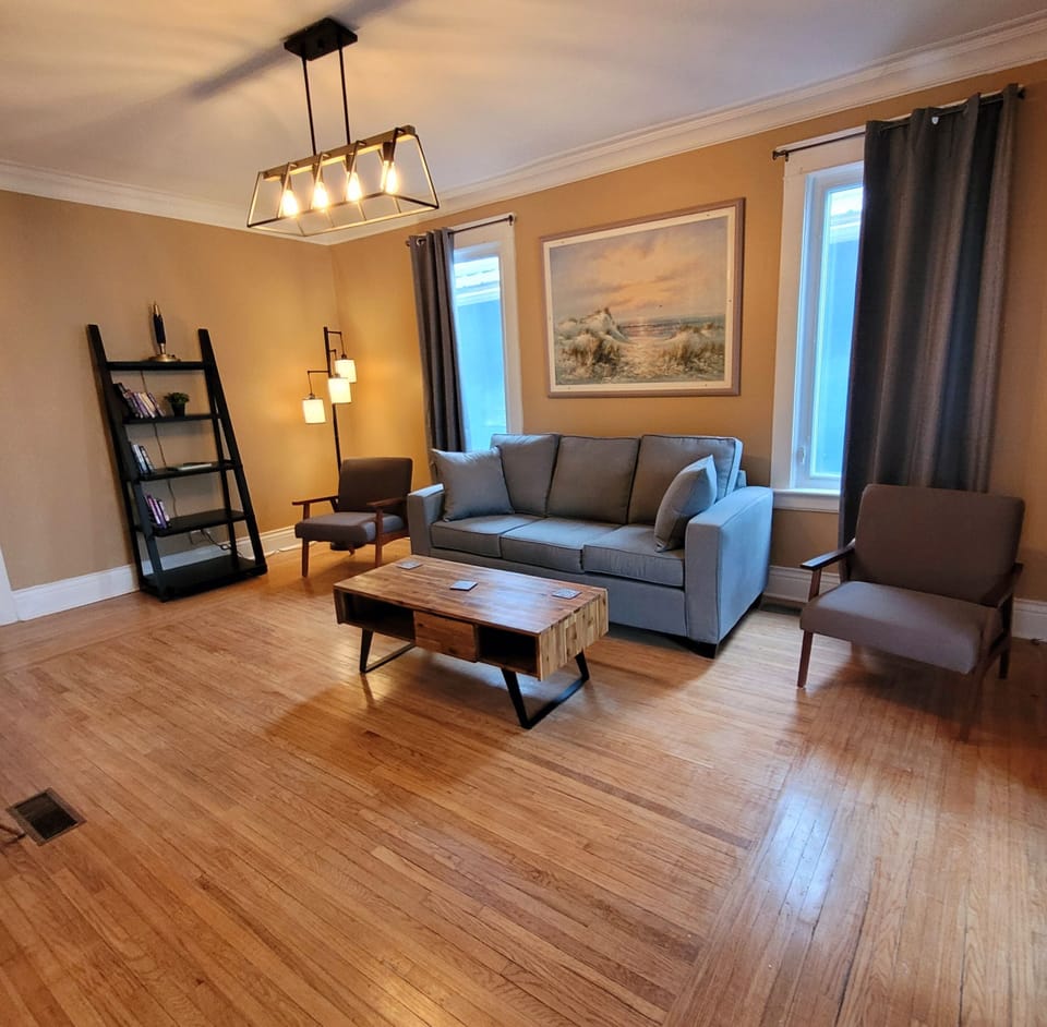 Superior Apartment | Living area | 40-inch Smart TV with digital channels, TV