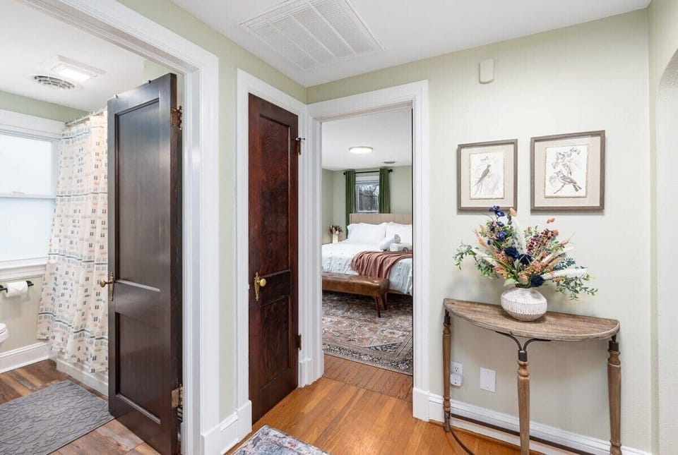 You'll appreciate the privacy and comfort throughout the apartment
