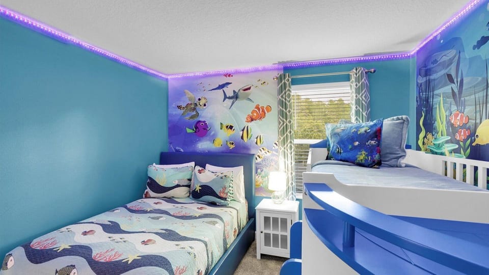 Twin/Twin Bunk + Double Bedroom 5 (Angle)