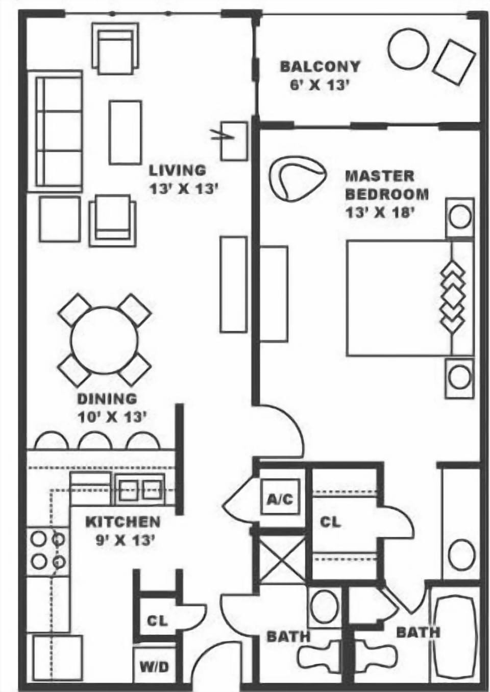 Sample floor plan