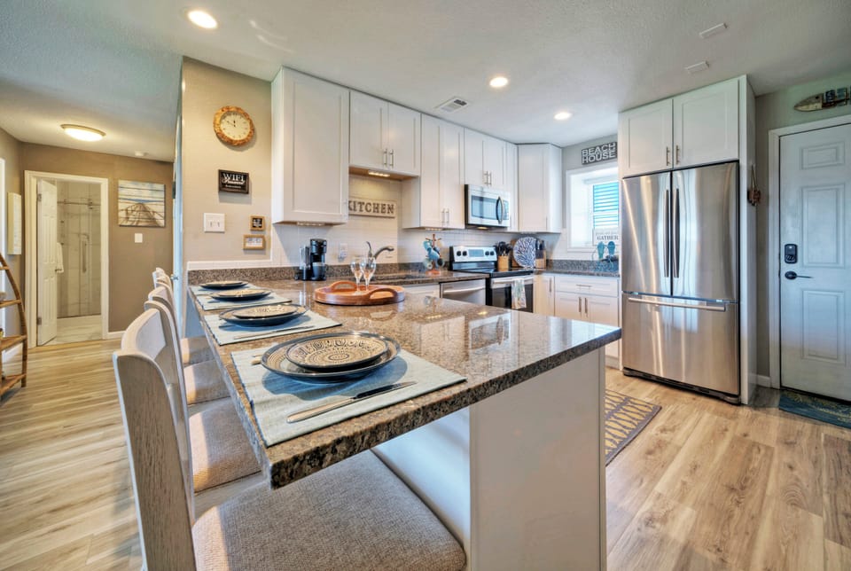 This kitchen is more than just a place to cook; it's the heart of the home.