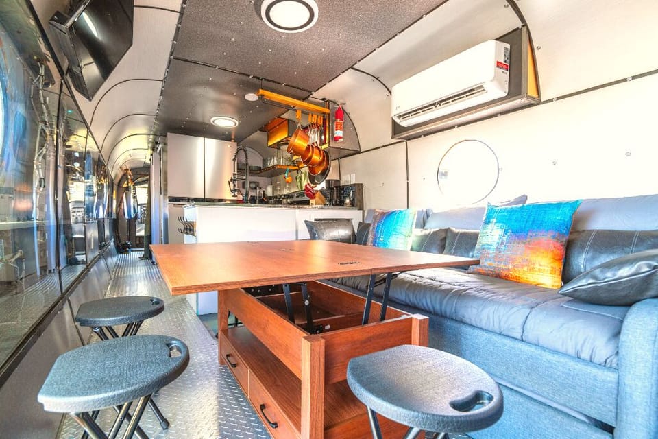 The Moto Ranch at Croom Our Chinook 2 bedroom 1 bath sleeps 6 one of a kind inside Croom motorcycle area state forest sofa with pullout sleeper convertible coffee/dining table