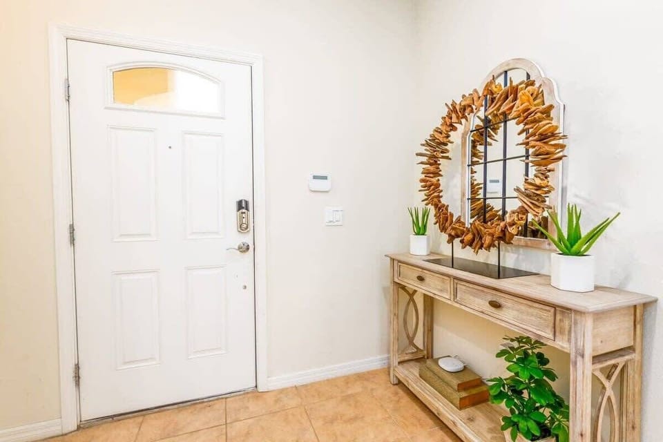 Main entry to the home.