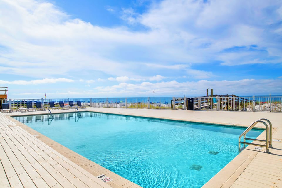 Featuring a shared pool