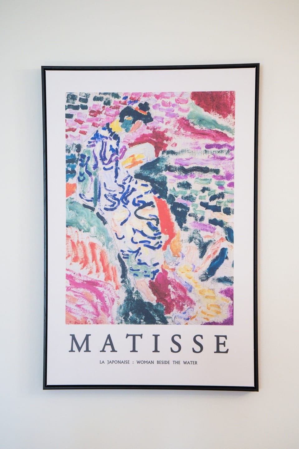 Admire this striking Matisse art print, bringing vibrant color and artistic sophistication to your stay.