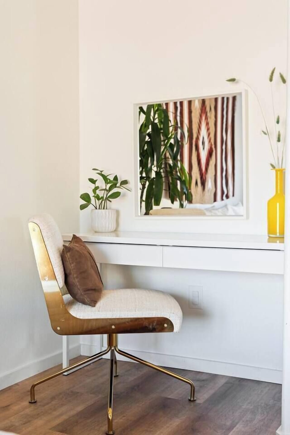 Dedicated work space for those work from home days. (2)