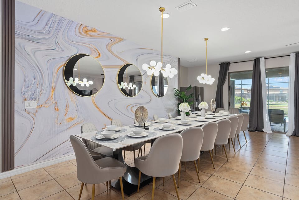 Our Grand Luxury Dining Room 