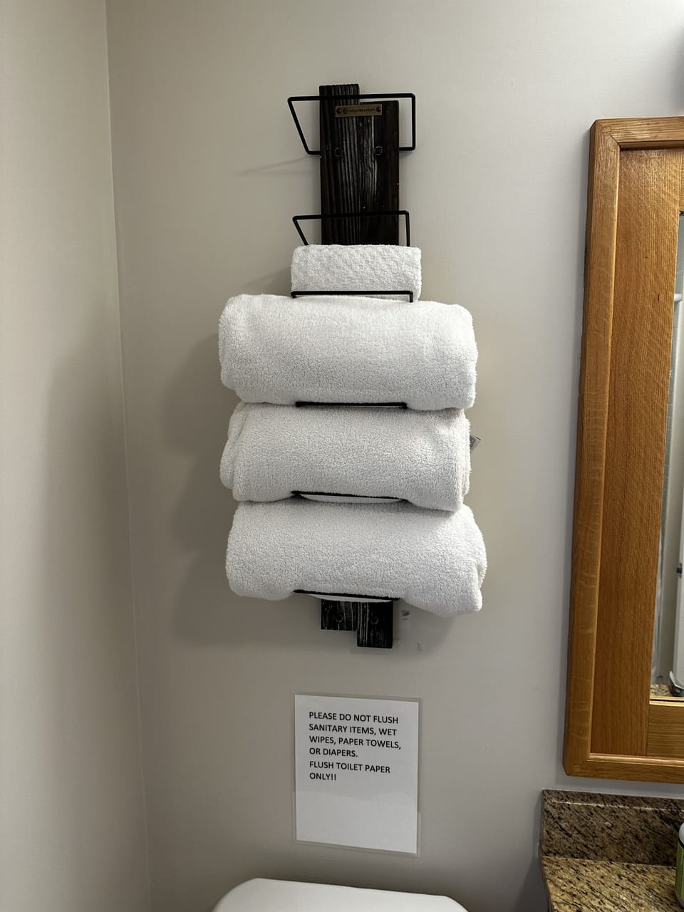 Bathroom amenities