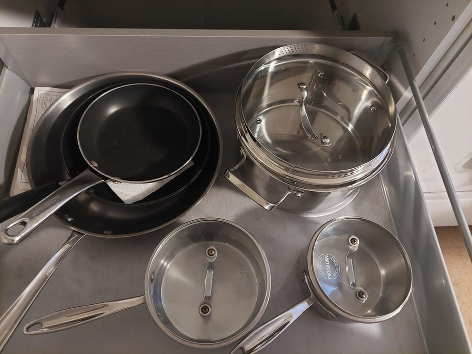 Excellent quality saucepans