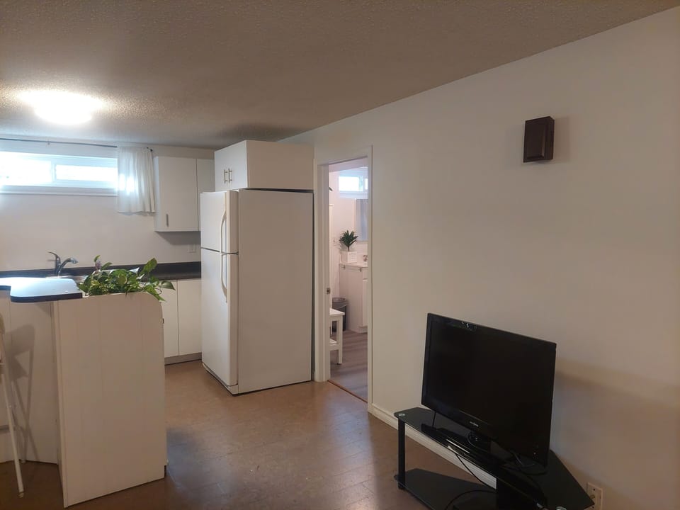 Kitchen to bathroom