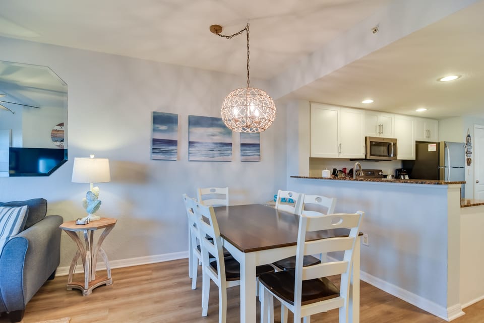 Dining Area | Dishware/Flatware | Trash Bags/Paper Towels