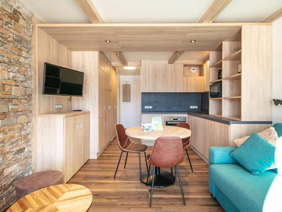 Sink into the cozy sofa after a day exploring the area.