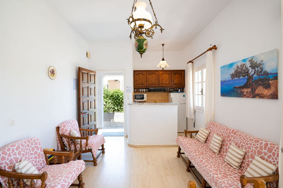 Colourful living area