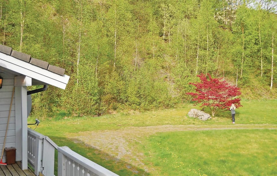 outside
