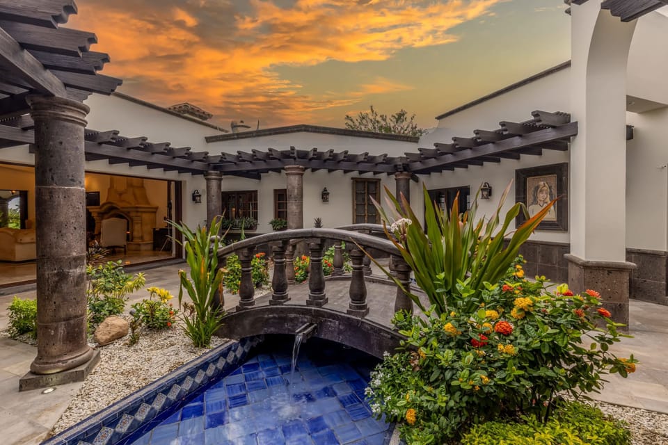 "Outdoor oasis."