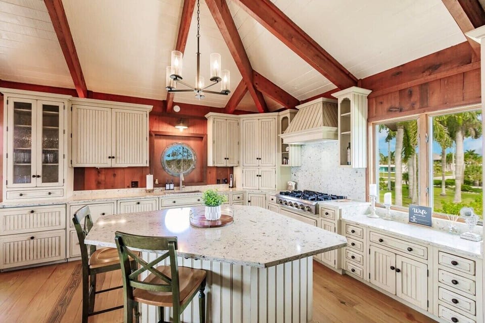 Kitchen in main house