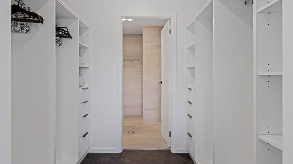 Master bedroom robe