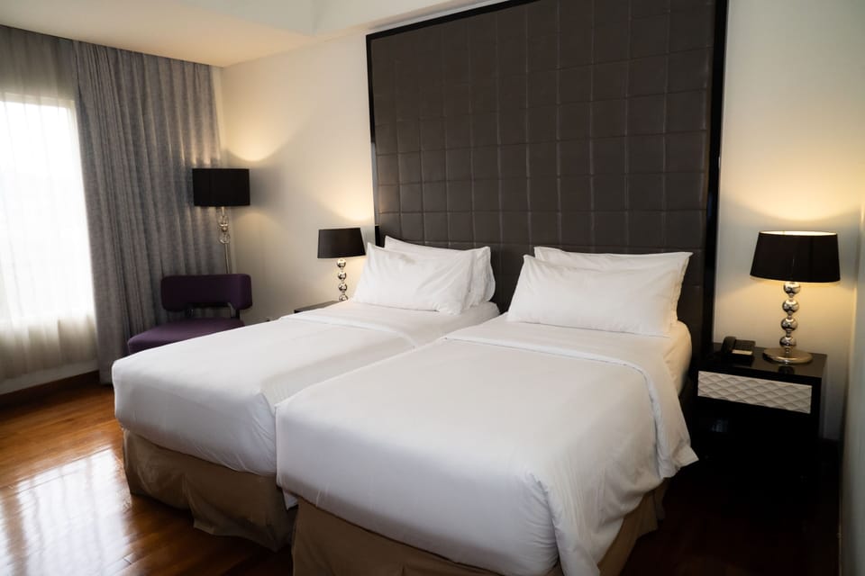Grand Twin Room, 2 Bedrooms, Non Smoking, City View | In-room safe, desk, free WiFi, bed sheets