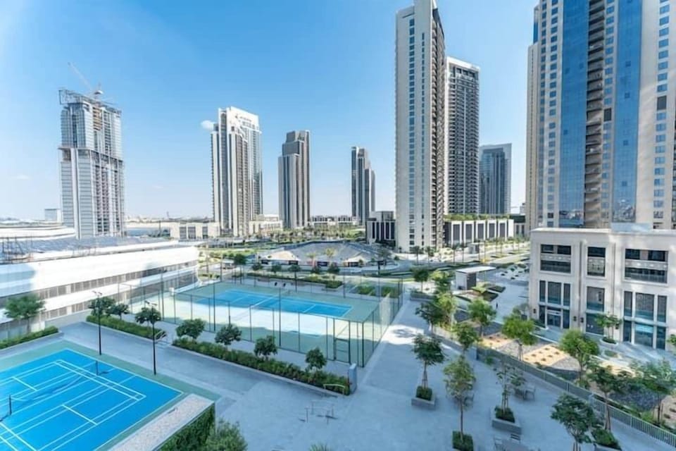 Vogue | The Grand Creek Harbour Waterfront living Apartment in Dubai