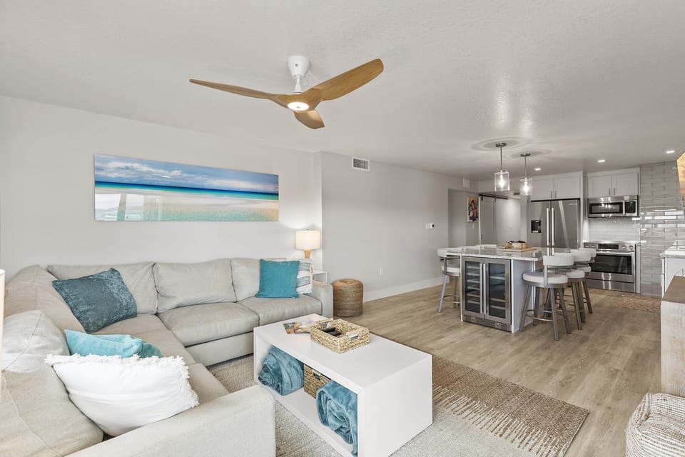 Contemporary and Updated Living Area