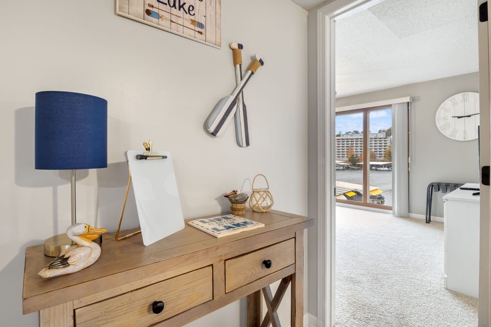 To the right of the home is the master's suite