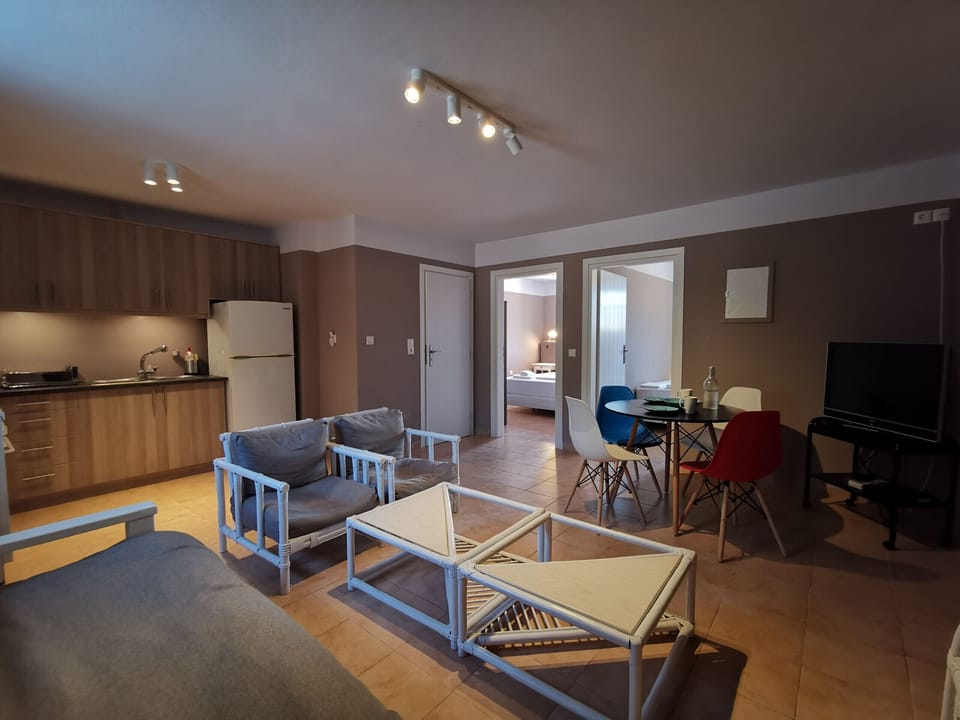 Anaroussa Villa, Cozy Living Area