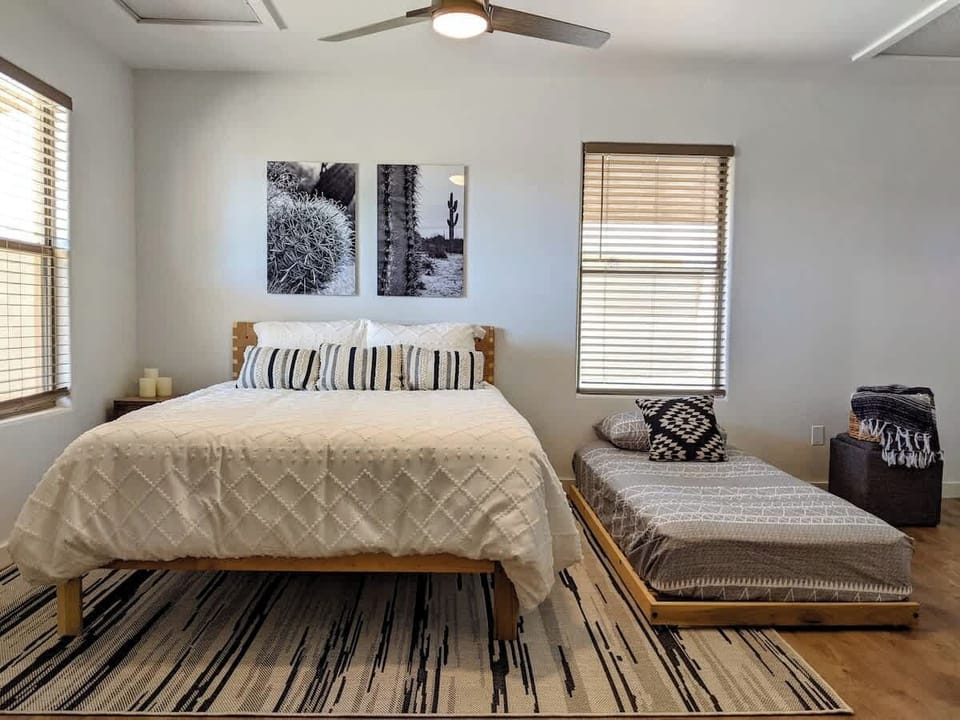 Queen Bed with Trundle